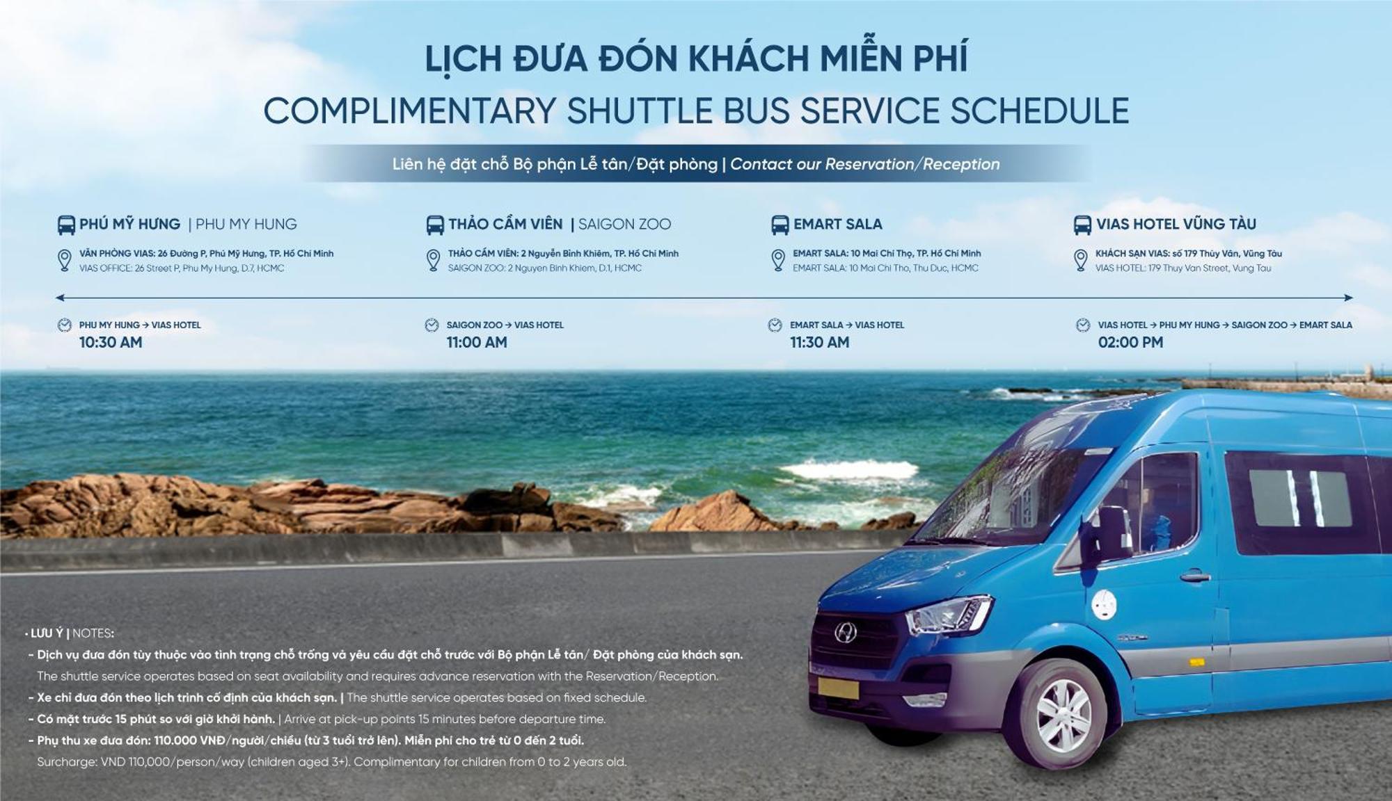 Vias Hotel Vung Tau - Transportation Included מראה חיצוני תמונה